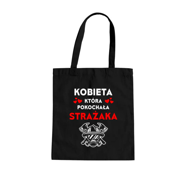 Kobieta, która pokochała strażaka - torba z nadrukiem