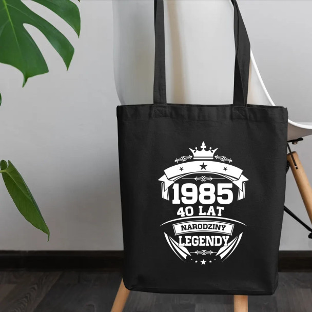 1985 Narodziny legendy 40 lat - torba z nadrukiem