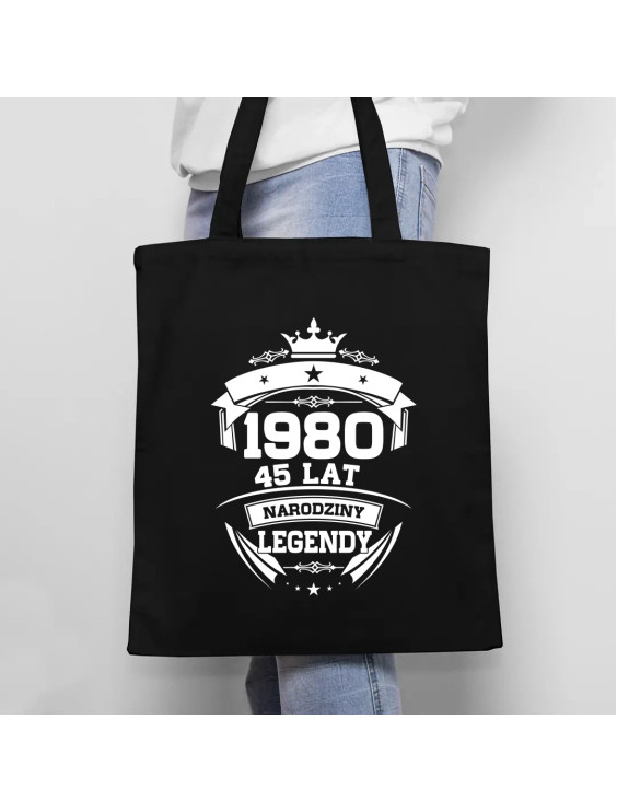 1980 Narodziny legendy 45 lat - torba z nadrukiem