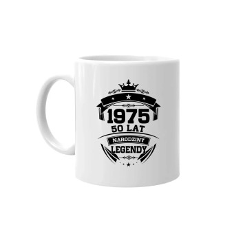 1975 Narodziny legendy 50 lat - kubek z nadrukiem