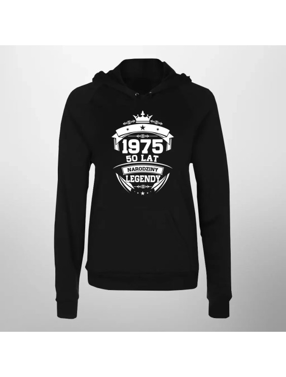 1975 Narodziny legendy 50 lat - damska bluza z nadrukiem