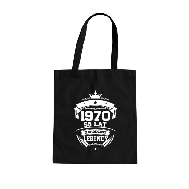 1970 Narodziny legendy 55 lat - torba z nadrukiem 1970 Narodziny legendy 55 lat - torba z nadrukiem