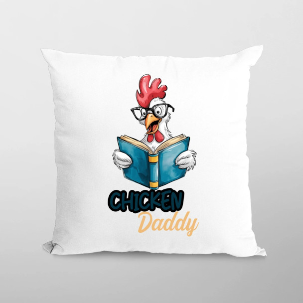Chicken daddy - poduszka z nadrukiem Chicken daddy - poduszka z nadrukiem