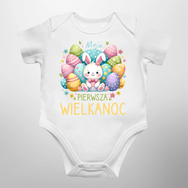 Moja pierwsza Wielkanoc - body dziecięce z nadrukiem
