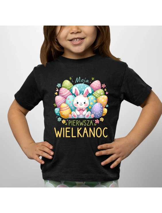 Moja pierwsza Wielkanoc - dziecięca koszulka z nadrukiem