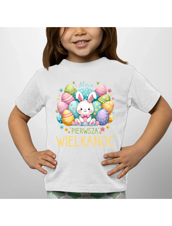 Moja pierwsza Wielkanoc - dziecięca koszulka z nadrukiem