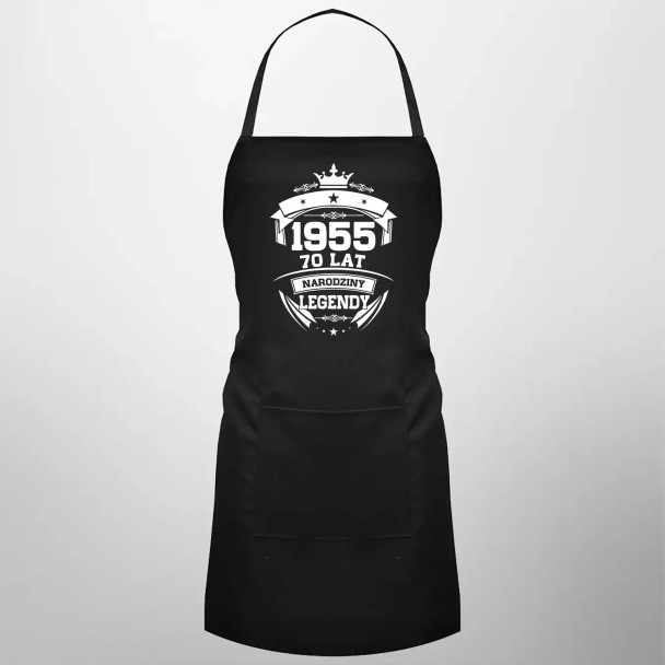 1955 Narodziny legendy 70 lat - fartuch z nadrukiem