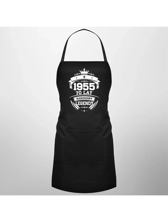 1955 Narodziny legendy 70 lat - fartuch z nadrukiem