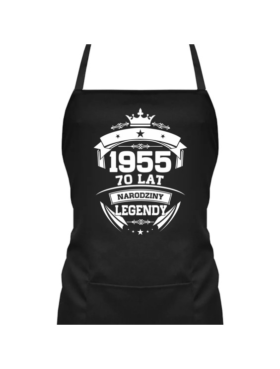 1955 Narodziny legendy 70 lat - fartuch z nadrukiem