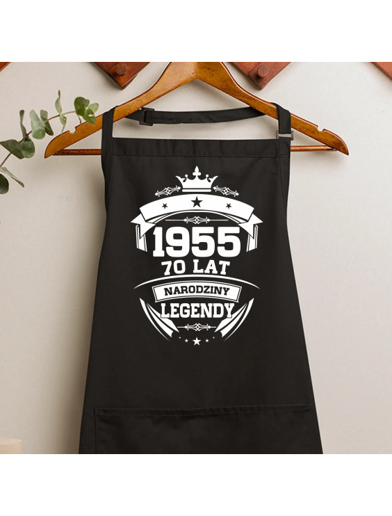 1955 Narodziny legendy 70 lat - fartuch z nadrukiem