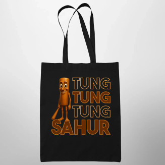 Tung tung tung sahur - włoski brainrot - torba z nadrukiem