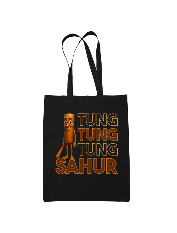 Tung tung tung sahur - włoski brainrot - torba z nadrukiem