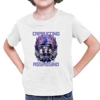 Cappuccino Assassino - Italian Brainrot - dziecięca koszulka z nadrukiem