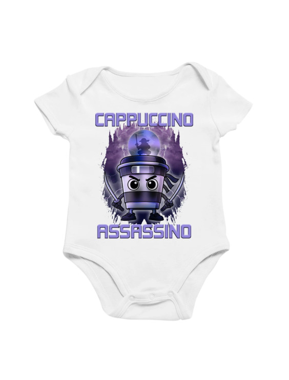 Cappuccino Assassino - Italian Brainrot - body dziecięce z nadrukiem