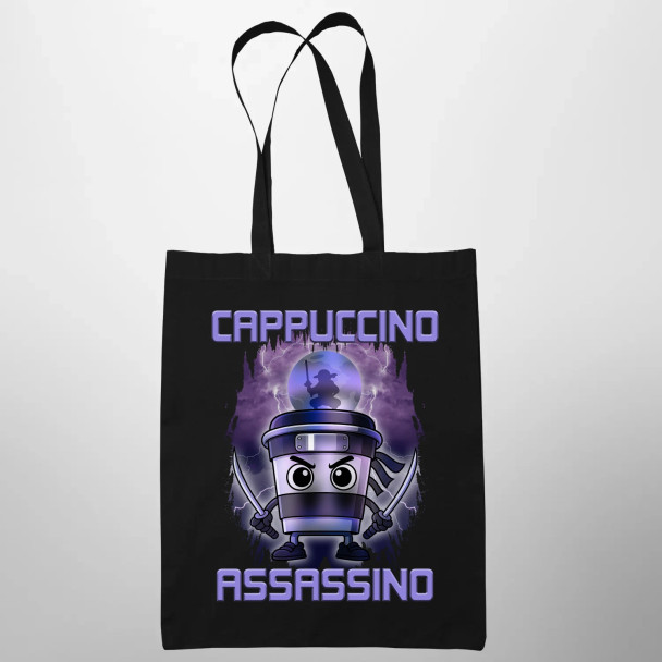 Cappuccino Assassino - Italian Brainrot - torba z nadrukiem