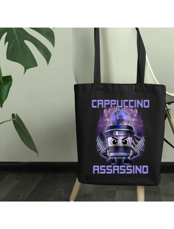 Cappuccino Assassino - Italian Brainrot - torba z nadrukiem