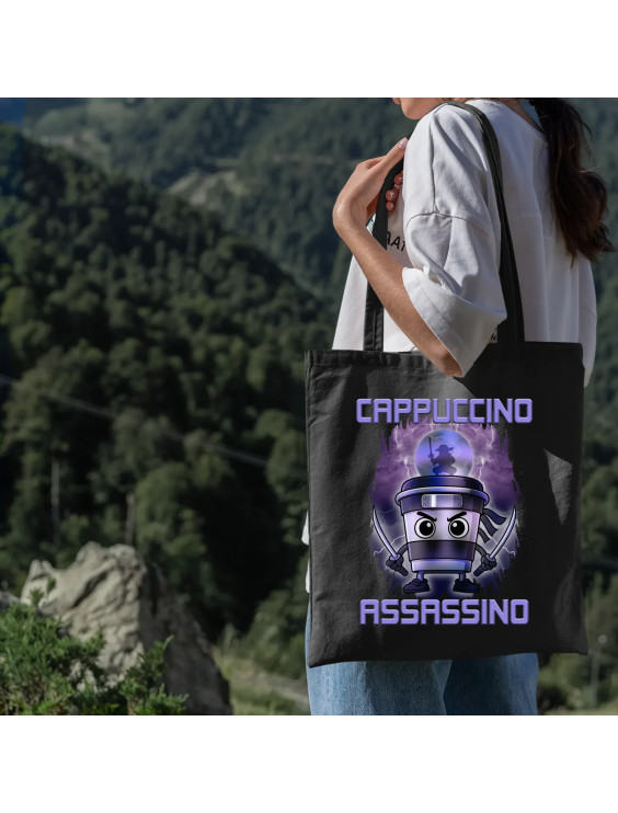 Cappuccino Assassino - Italian Brainrot - torba z nadrukiem