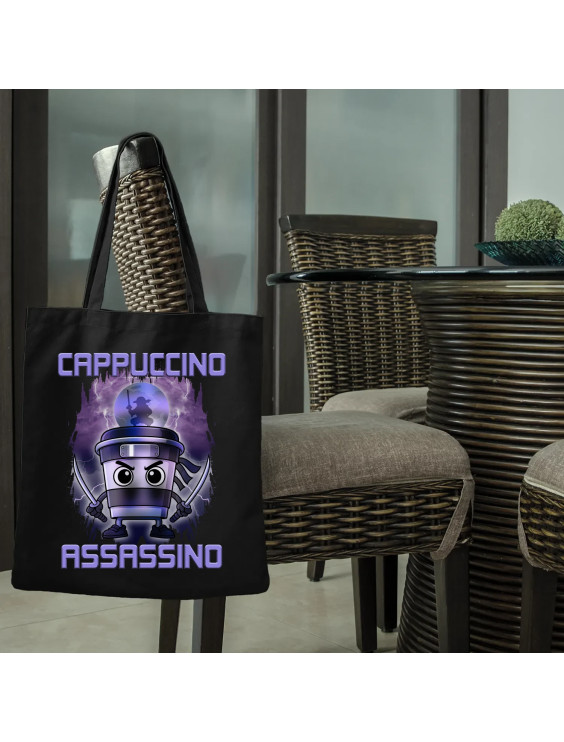 Cappuccino Assassino - Italian Brainrot - torba z nadrukiem