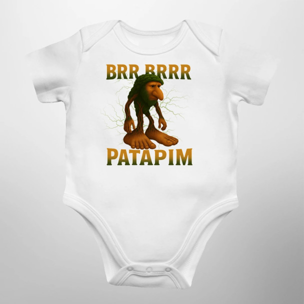 Brr brr patapim - Italian Brainrot - body dziecięce z nadrukiem