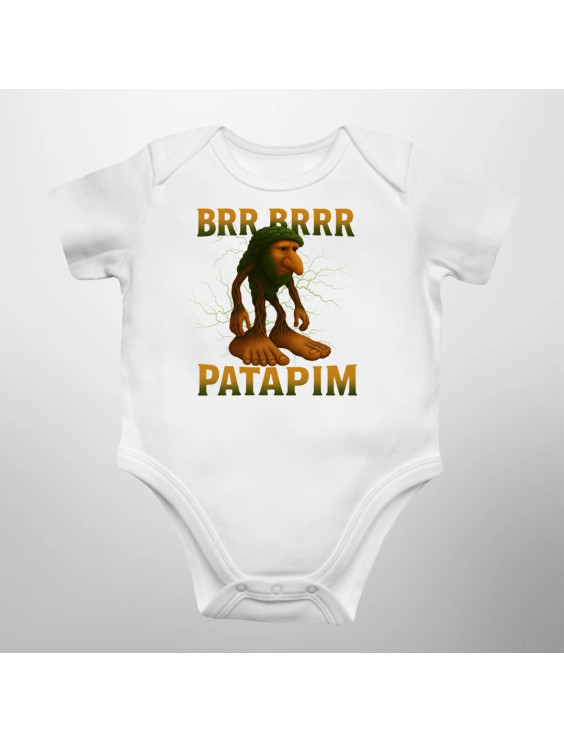 Brr brr patapim - Italian Brainrot - body dziecięce z nadrukiem