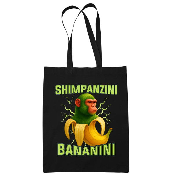 Shimpanzini bananini - Italian Brainrot - torba z nadrukiem