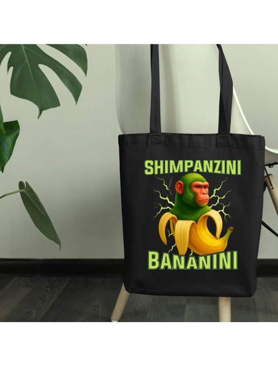 Shimpanzini bananini - Italian Brainrot - torba z nadrukiem