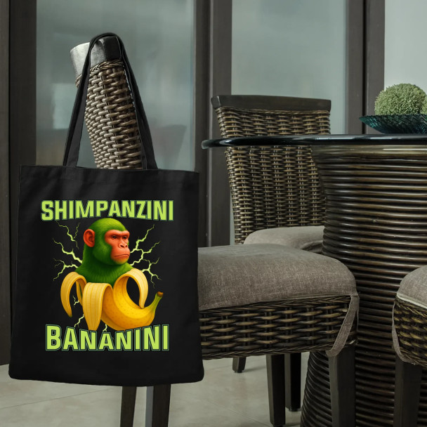 Shimpanzini bananini - Italian Brainrot - torba z nadrukiem