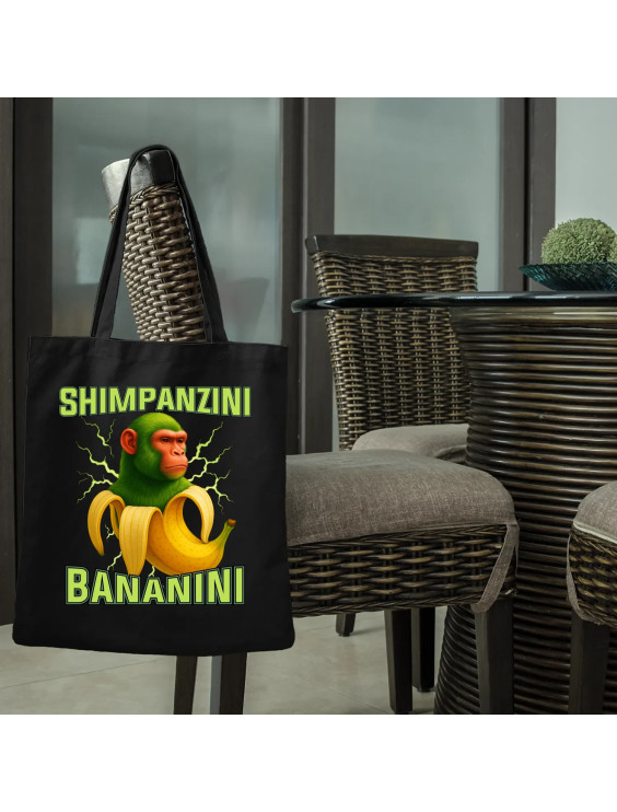 Shimpanzini bananini - Italian Brainrot - torba z nadrukiem
