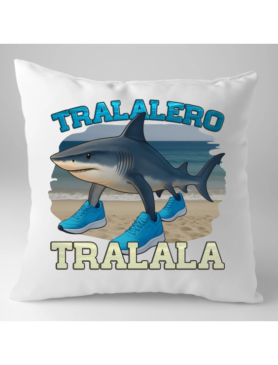 Tralalero Tralala - Italian Brainrot - poduszka z nadrukiem