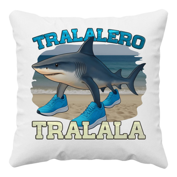 Tralalero Tralala - Italian Brainrot - poduszka z nadrukiem