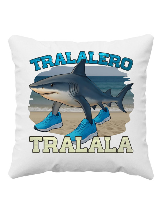 Tralalero Tralala - Italian Brainrot - poduszka z nadrukiem