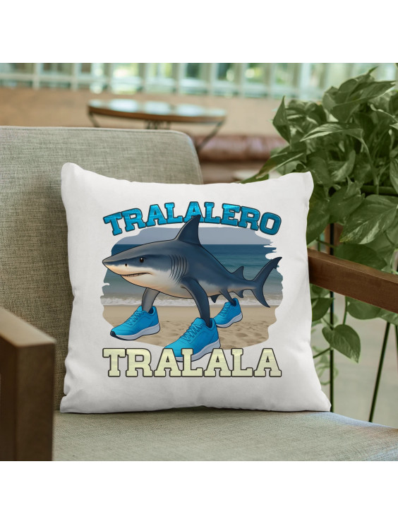 Tralalero Tralala - Italian Brainrot - poduszka z nadrukiem
