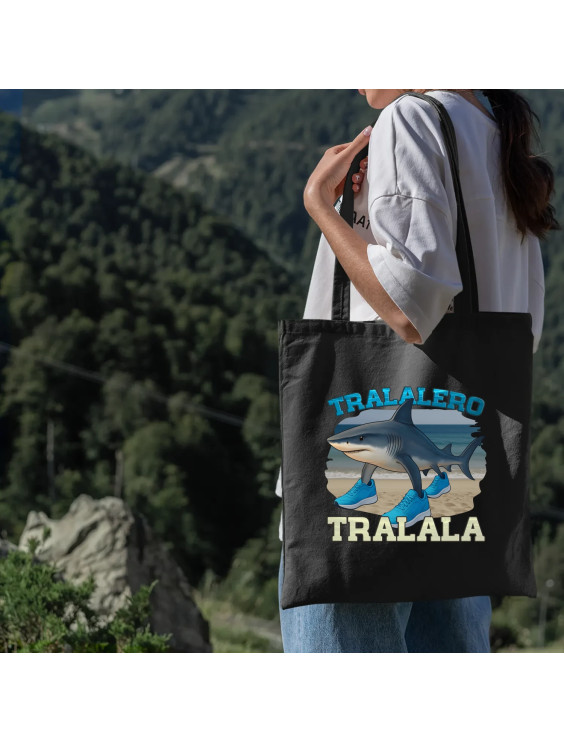 Tralalero Tralala - Italian Brainrot - torba z nadrukiem