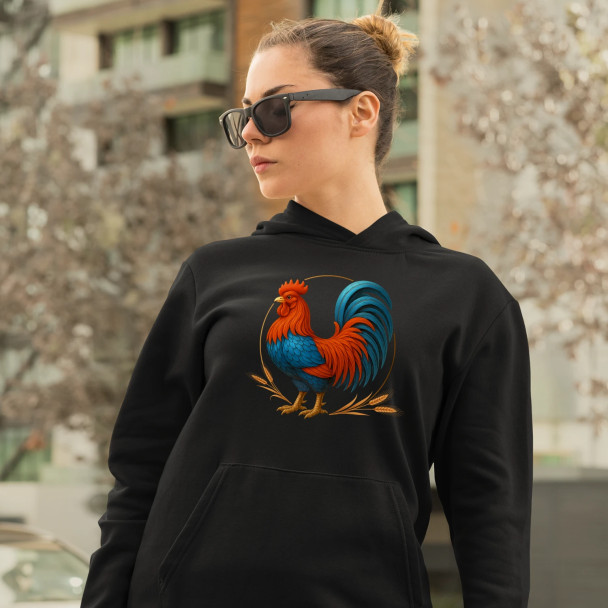 Kogut - damska bluza z nadrukiem
