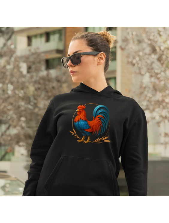 Kogut - damska bluza z nadrukiem