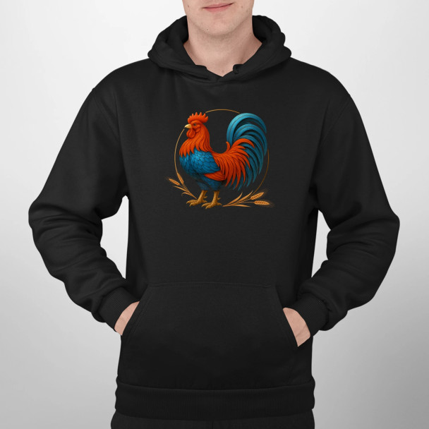 Kogut - męska bluza z nadrukiem