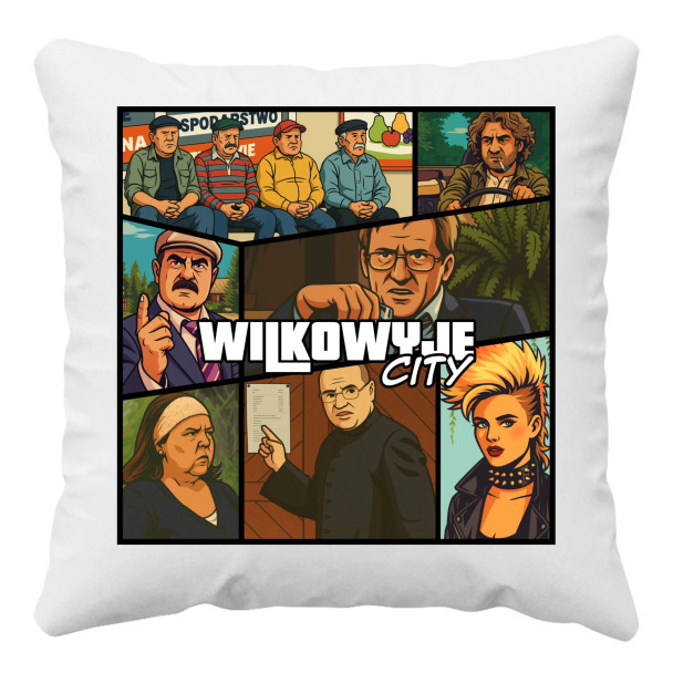 Wilkowyje City - poduszka z nadrukiem