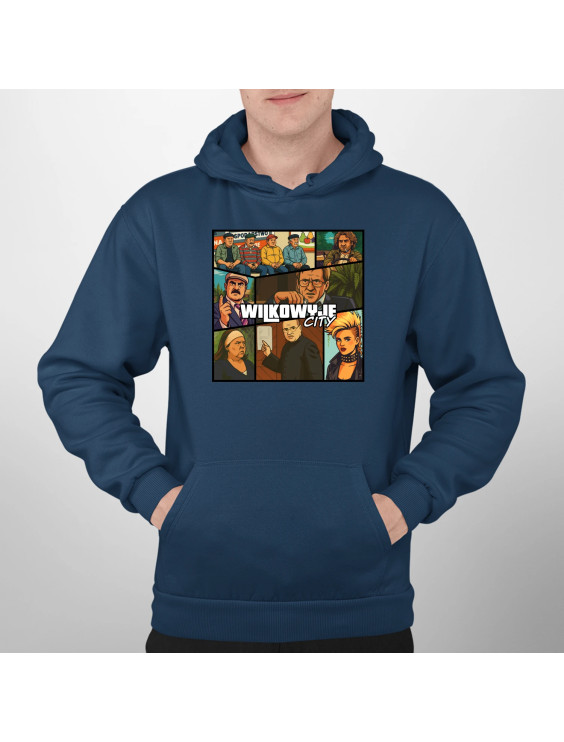 Wilkowyje City - męska bluza z nadrukiem