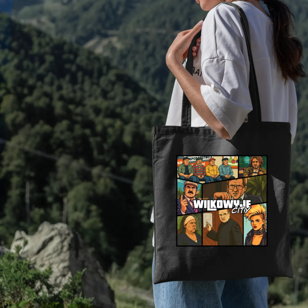 Wilkowyje City - torba z nadrukiem
