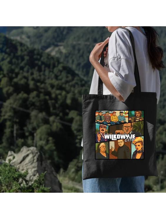 Wilkowyje City - torba z nadrukiem