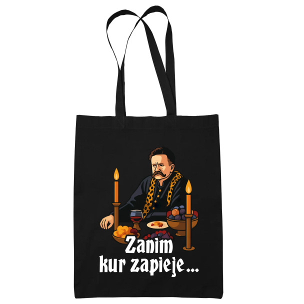 Zanim kur zapieje - torba z nadrukiem