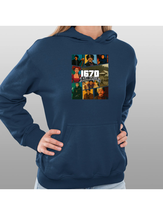 1670 Adamczycha - dla fanów serialu 1670 - damska bluza z nadrukiem