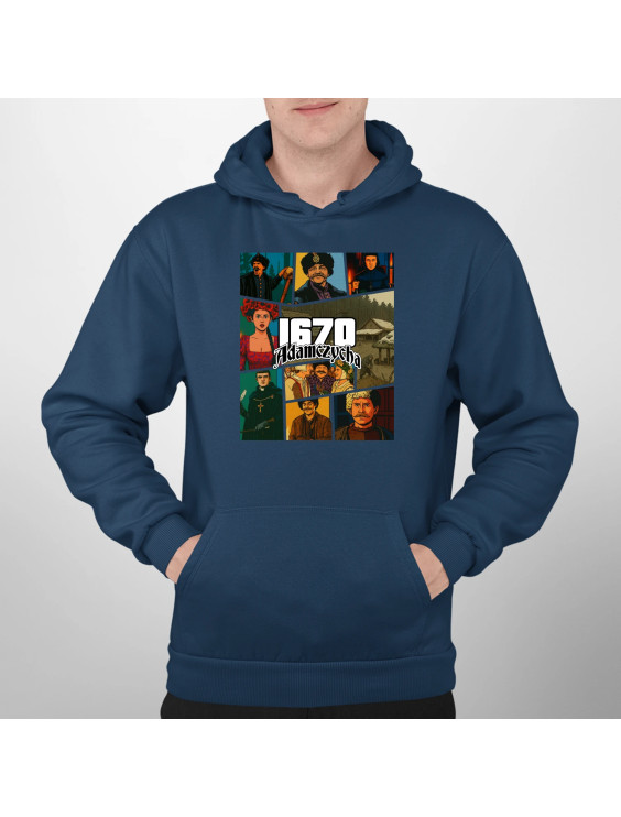 1670 Adamczycha - dla fanów serialu 1670 - męska bluza z nadrukiem