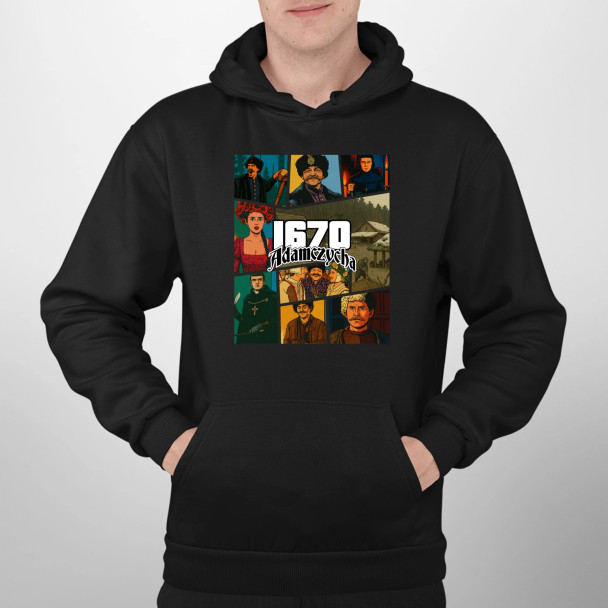 1670 Adamczycha - dla fanów serialu 1670 - męska bluza z nadrukiem