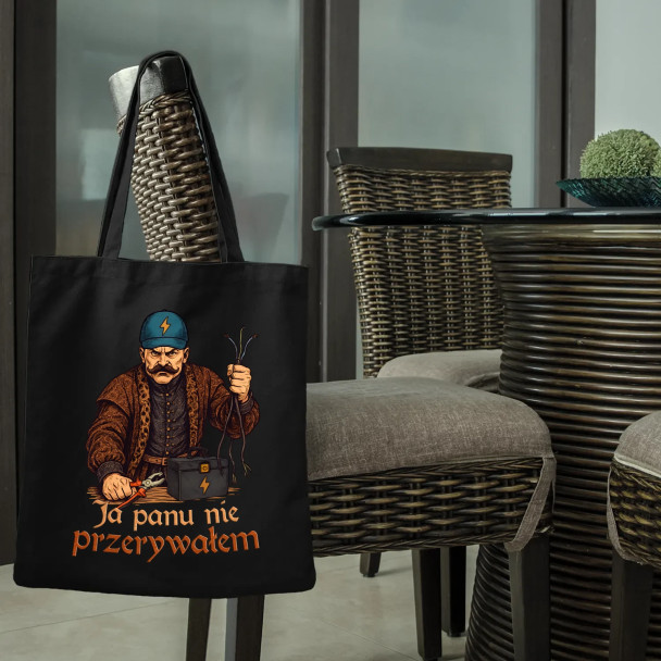 Ja panu nie przerywałem - torba z nadrukiem