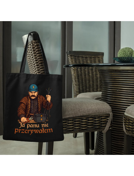 Ja panu nie przerywałem - torba z nadrukiem